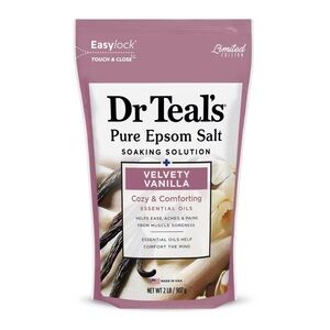 Dr Teal's Velvety Vanilla Epsom Salt Bath Soak